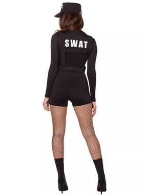 LIKE NEW SPIRIT SEXY SWAT POLICE ROMPER SIZE XSMALL